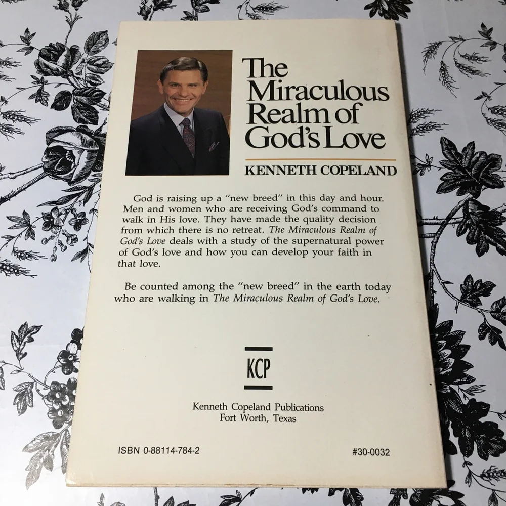 Kenneth Copeland The Miraculous Realm of God's Love Vintage Booklet 1991